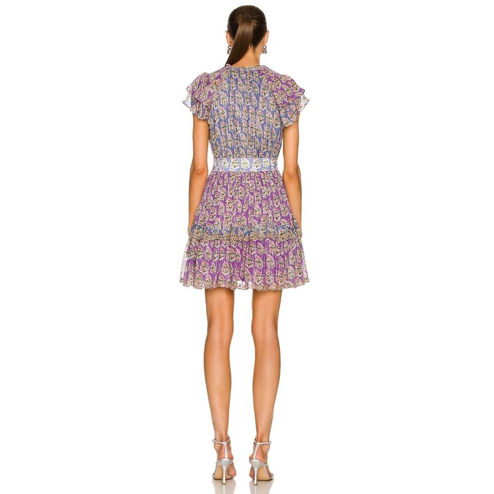 HEMANT & NANDITA Tiered Mini Dress - Picture 7 of 12
